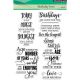 Penny Black Clear Stamps Birthday Love