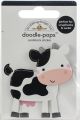 Doodlebug Doodle Pops 3D Stickers What s Moo?
