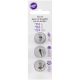 Decorating Tip Set 104 Petal 352 Leaf and 224 Flower 1 pack 3 pieces