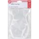 Shaped Treat Bags 4.625 inch X7.25 inch 100 Per Pkg Clear