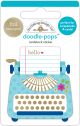 Doodlebug Doodle Pops 3D Stickers Just My Type