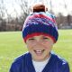 DMC Top This Yarn Football Team Colors Blue per Red 1 PACK OF 1 Skein