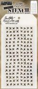 Tim Holtz Layered Stencil 4.125 Inch X8.5 Inch Stitched