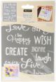 Americana Decor Stencil 6 Inch X8 Inch Inspiration