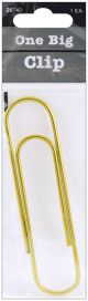Big Paper Clip 4inches 1 Per PkgAssorted Colors