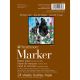 Strathmore Marker Paper Pad 6 Inch X8 Inch 50lb Smooth 24 Sheets