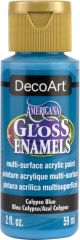 Americana Gloss Enamels Acrylic Paint 2oz Calypso Blue