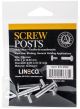 Lineco Bookbinding Aluminum Screw Posts 3 Per Pkg 1 Inch
