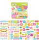 Doodlebug Odds and Ends Chit Chat Die Cuts Sweet Summer 92 Per Pkg