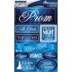 Reminisce Signature Series Dimensional Stickers 4.5 InchX6 Inch Prom