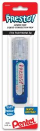 Presto Correction Pen 1 Per Pkg 12ml Fine Point