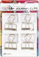 Dina Wakley Media Journal Clips 1 Pack of 4 pieces