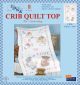 Jack Dempsey Stamped White Quilt Crib Top 40 Inch X60 Inch Baby Love Bears
