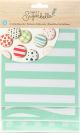 Sweet Sugarbelle Decorating Stencil 8 Per Pkg Patterns