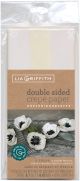 DoubleSided Extra Fine Crepe Paper 2 Per PkgWhite Vanilla and Vanilla Chiffon