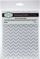 Creative Expressions Embossing Folder By Sue Wilson Zig Zag Squares