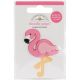 Doodlebug Doodle Pops 3D Stickers Pink Flamingo