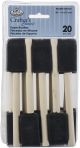 Foam Brushes 20 Per Pkg 1 inch Width