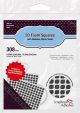 Scrapbook Adhesives 3D Self Adhesive Foam Squares 308 Per Pkg Black .25 inch X.25 inch 