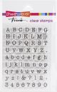 Stampendous Perfectly Clear Stamps Small Typewriter Alphabet