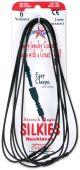 Stretch Magic Silkies Necklaces 2mm 6 Per Pkg Black
