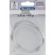 Memory Wire Oval Bracelet .62mm .35oz Silver Plated 23 Coils