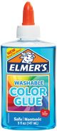 Elmer s Transparent Colored Liquid Glue 5oz Blue