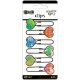 Dyan Reaveley s Dylusions Creative Dyary Clips 1 pack of 6 pieces 