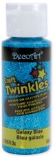 DecoArt Craft Twinkles Glitter Paint 2ozGalaxy Blue