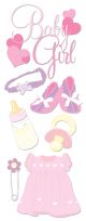 Touch Of JoleeS Dimensional Stickers Baby Girl