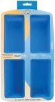 Easy Flex Silicone Mini Loaf Pan 4 Cavity 6.125inchX3.375inch 1 Pack of 1 Piece