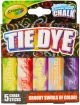 Crayola Tie Dye Washable Sidewalk Chalk 4 Per Pkg