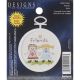 Janlynn Mini Counted Cross Stitch Kit 2.5 Inch Round F