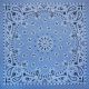 Hav A Hank Paisley Bandanna 22 InchX22 Inch Chambray Blue