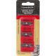Little Red All Art Pencil Sharpeners 3 Per Pkg 