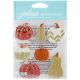 Jolees Boutique Dimensional Stickers Metallic Pumpkins