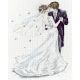 Design Works Counted Cross Stitch Kit 10 Inch X14 Inch Wedding Couple 14 Count