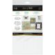Deco Foil Foam Adhesive 6Inch X12Inch Sheet 2 Per Pkg White