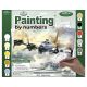 Paint By Number Kit 15.375 inch X11.25 inch Flying Fortress
