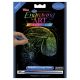 Rainbow Foil Engraving Art Mini Kit 5 inch X7 inch Jungle Toucan