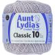 Aunt Lydia s Classic Crochet Thread Size 10 Silver