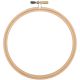 Frank A. Edmunds Wood Embroidery Hoop W Round Edges 5 inch Natural