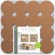 Dot Cork Tiles 2 Per Pkg12inchesX12inches