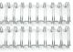 Cinch Wires 1 Inch 2 Per Pkg Silver