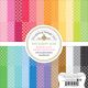 Doodlebug Petite Prints Double Sided Paper Pad 6 inch X6 inch 24 Per Pkg Gingham Linen 12 Designs 2 Each