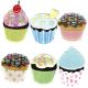 Jolee s Boutique Dimensional Stickers Vellum Cupcakes