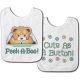Tobin Stamped Cross Stitch Bib Pair Kit 8 Inch X10 Inch 2 Per Pkg Under The Covers