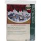 Dimensions Counted Cross Stitch Kit 45 inch Round Sleigh Ride Tree Skirt 11 Count