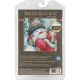 Dimensions Gold Petite Counted Cross Stitch Kit 6 Inch X6 Inch A Kiss For Snowman 18 Count