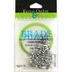 Eyelet Outlet Round Brads 4mm 70 Per Pkg Silver